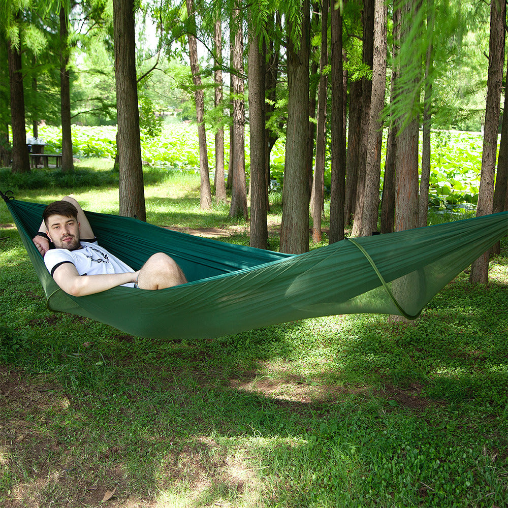 Hamac de camping portable avec moustiquaire