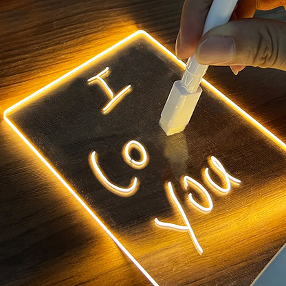 LED-Acryl-Nachrichtentafel mit USB-Stromversorgung