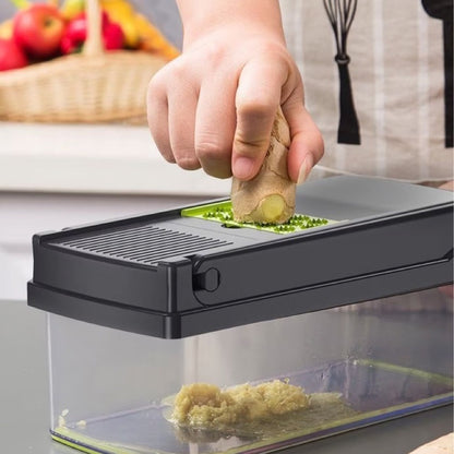 Hachoir et trancheur de légumes multifonctionnel
