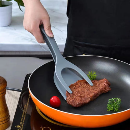 Pinza spatola 2-in-1 Grip & Flip | Versatile antiaderente