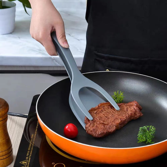 Pinza spatola 2-in-1 Grip & Flip | Versatile antiaderente