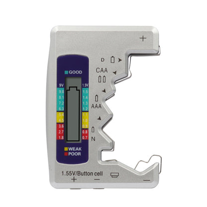 Tester universale per batterie digitali con display LCD
