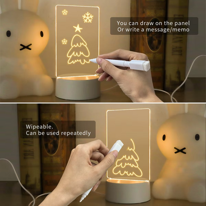 LED-Acryl-Nachrichtentafel mit USB-Stromversorgung