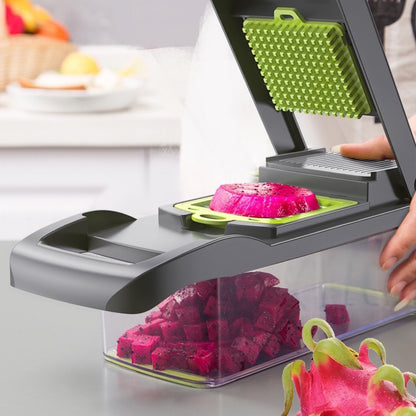 Hachoir et trancheur de légumes multifonctionnel
