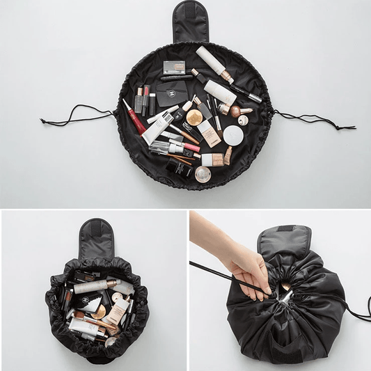 Sac de rangement paresseux portable de voyage avec cordon de serrage